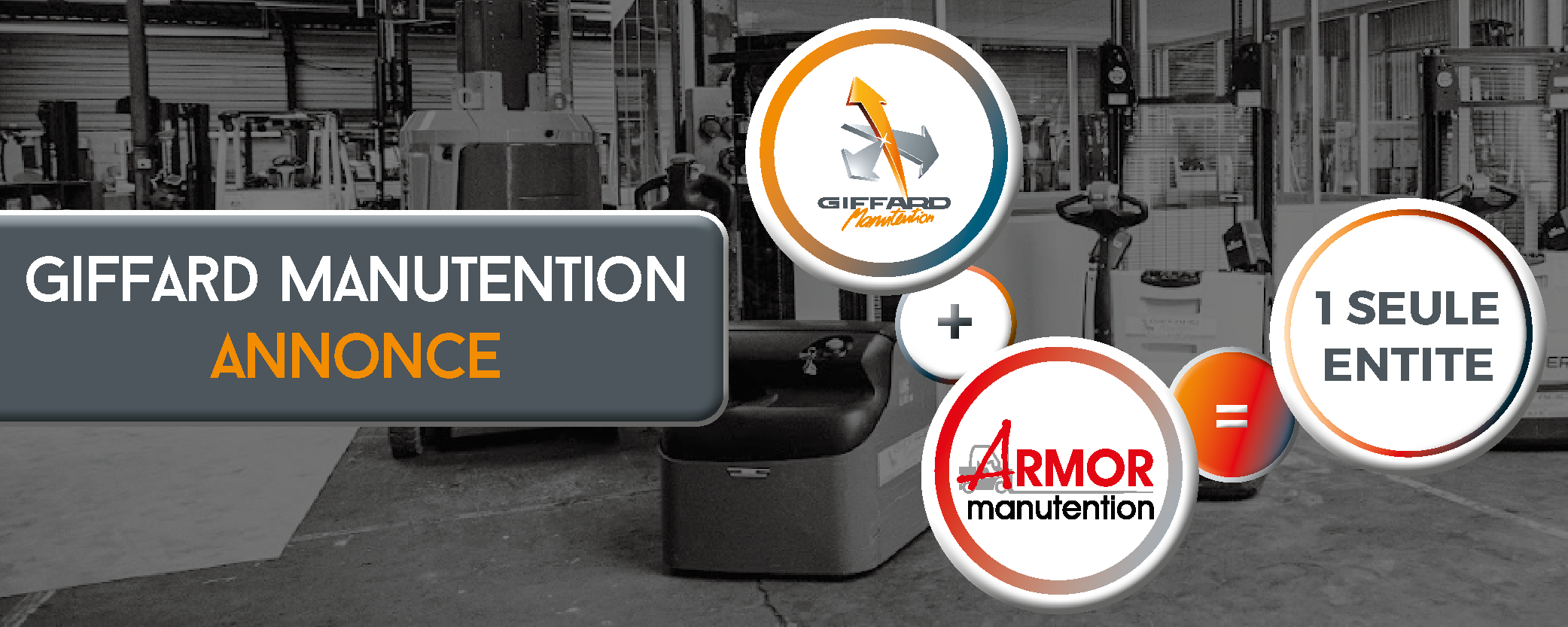 Giffard Manutention s'accocie avec Armor Manutention