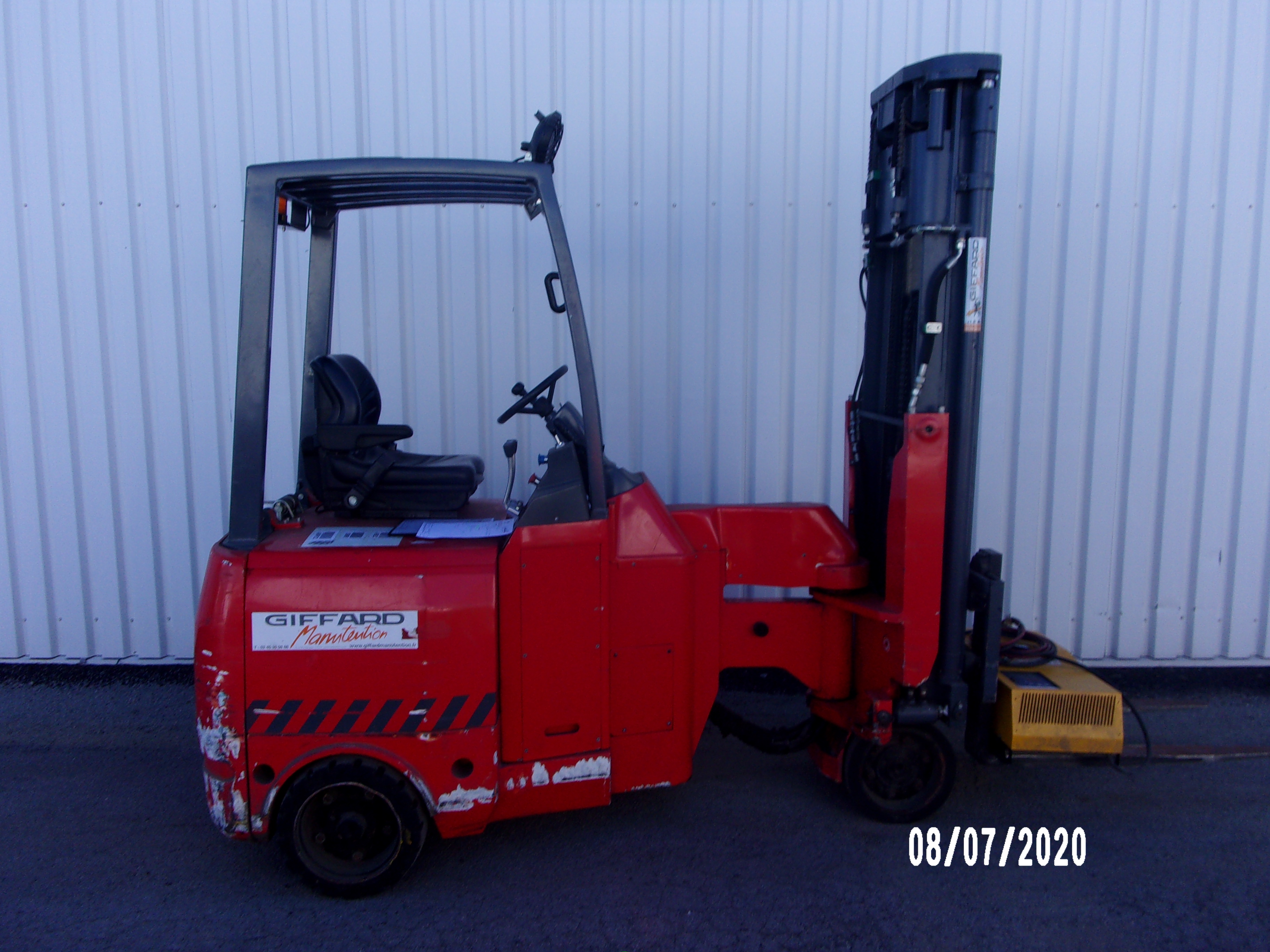 Chariot fourches articulées Electrique B318 FWD AC 82041